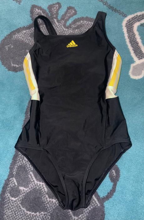 Plavky adidas čiernožlté v.122/128..od 7 rokov, adidas,128