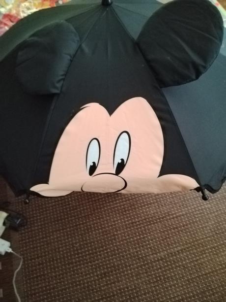 Slnečník na kočík mickey mouse, 