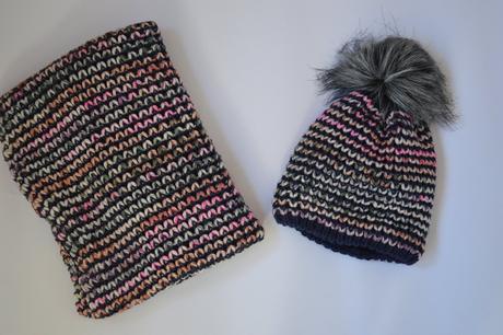 Súprava čiapka so šálom, l - xxxl