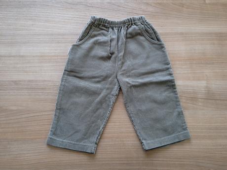 Menčestrové nohavice, tinko,80