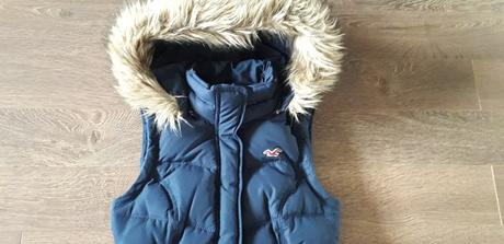 Páperová vesta xs-158 s-164, hollister,xs