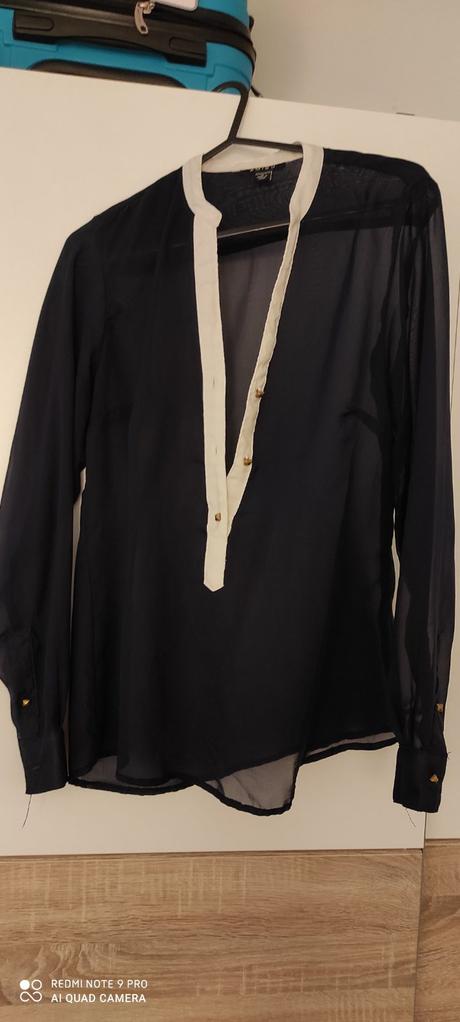 Tmavomodrá blúzka, new yorker,xs