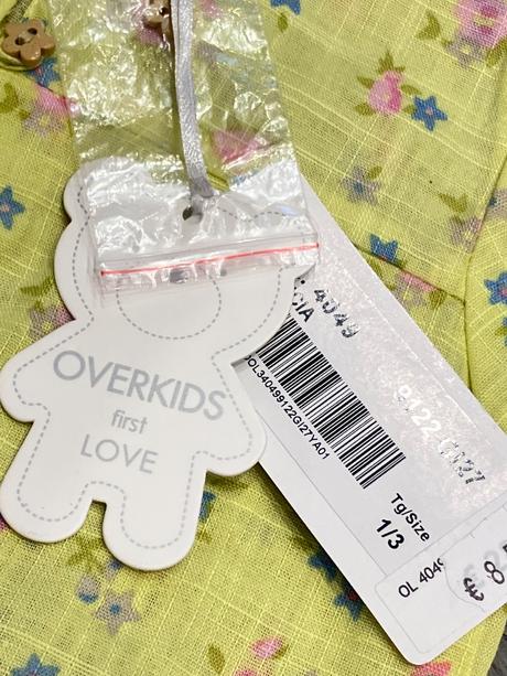 Dievčenská kvetovaná košeľa overkids (1-3 mes.), 56 / 62