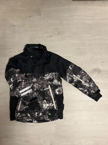 Zimná bunda_bez kapucne+tunel, lindex,140