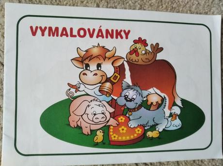 Omaľovánky - rôzne,