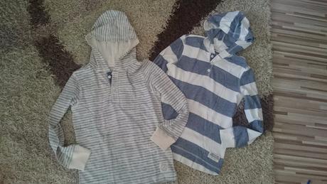Mikino natelnik s kapucňou  8/10r., h&m,140