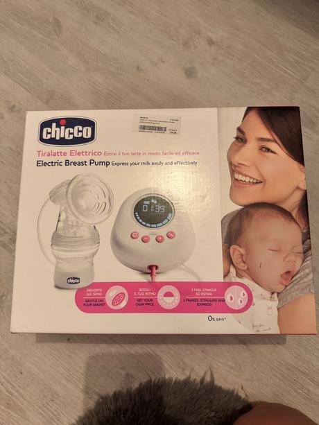 Chicco odsávačka materského mlieka elektrická sing,
