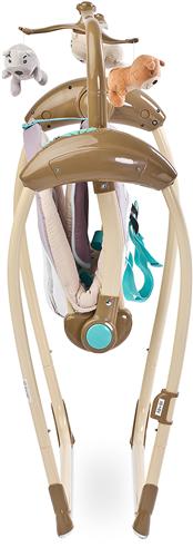 Caretero detská hojdačka loop beige,
