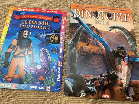 Dvd rozprávky dinotopie míľ pod morom,