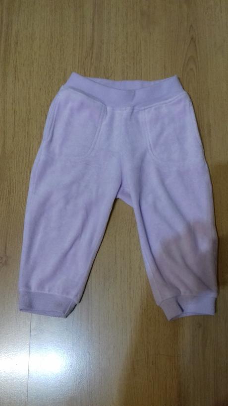 Velúrové tepláky (veľkosť 74), frog,74