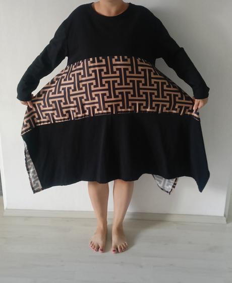 Dámske oversize šaty,