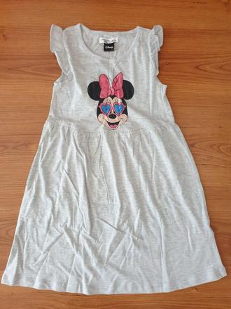 Dievčenské šaty minnie, 122 / 134