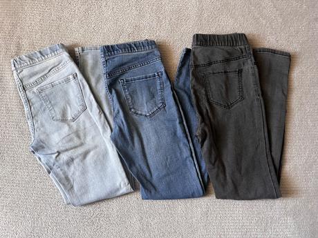 3x džegíny, h&m,134