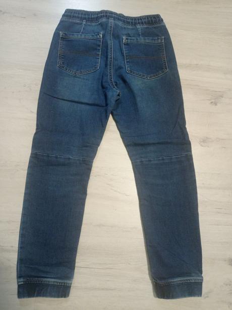 Mäkké elastické rifle v top stave, denim co,152