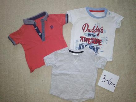 Balík tričiek, 68–80