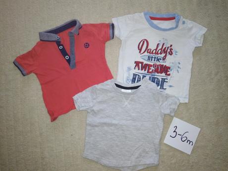 Balík tričiek, 68–80