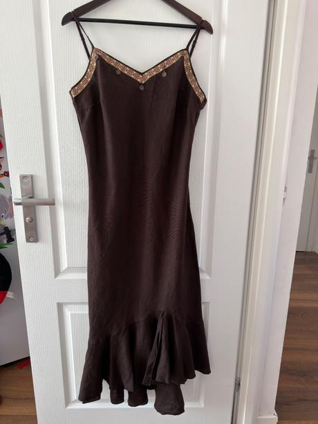 Ľanové šaty per una boho štýl, marks & spencer,xxl