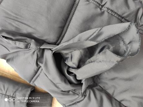 Modra predlzena bunda, m