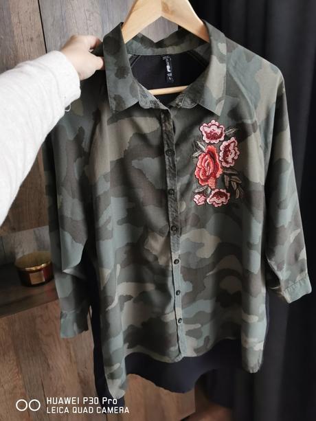 Dámska košeľa, fishbone,l