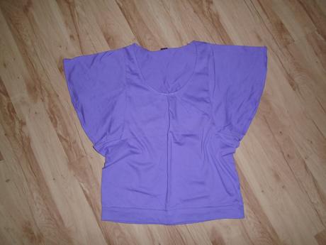 Tričko s netopierými rukávmi- blanche porte 38/40, magnet,40