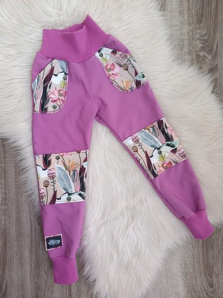 Softshellové nohavice, 80 - 134