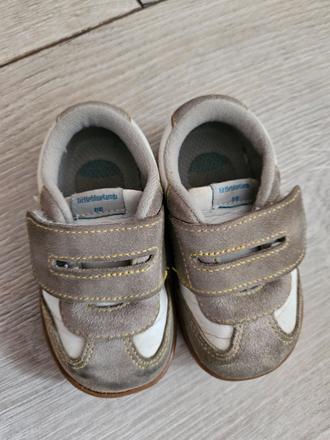 Barefoot topánočky, little blue lamb,21