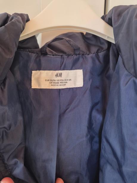 Prechodná chlapčenská  bunda hm, h&m,110