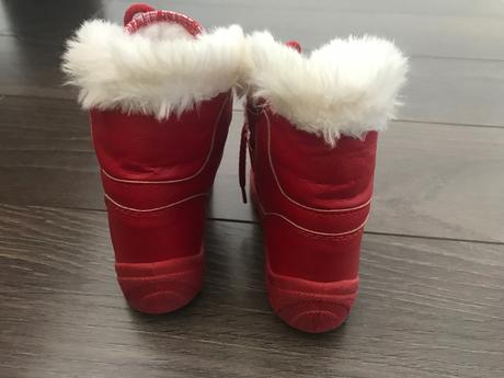 Retro červené čižmičky, 25