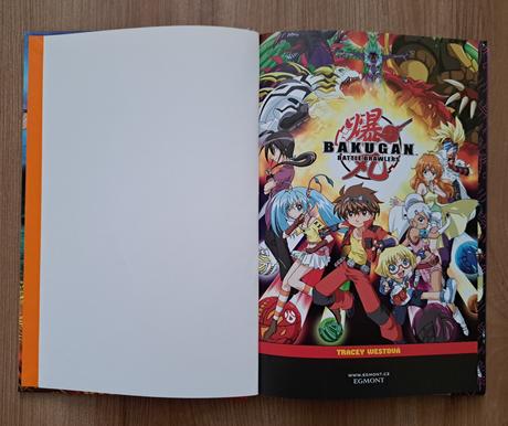 Knižka "bakugan - oficiálna príručka", 