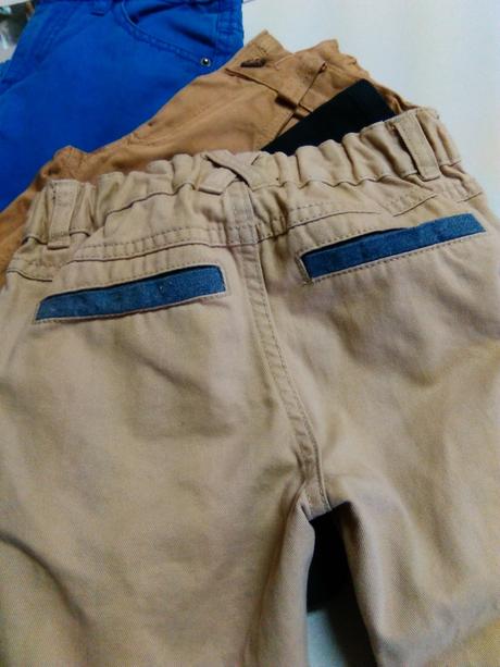 Parádne nohavice pre 3-4 r., 104–116