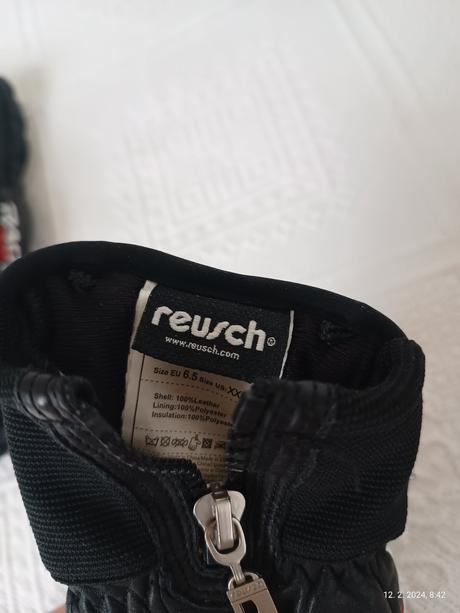 Kozene lyziarske rukavice reusch xxs, xs