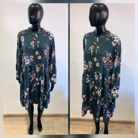 Dámske kvetované šaty, xl