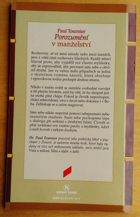 Porozumění v manželství, paul tournier,