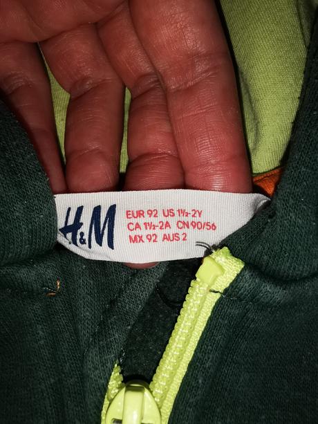 Mikina krokodíl, h&m,92