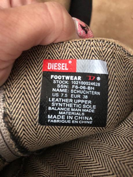 Čižmy diesel, diesel,38
