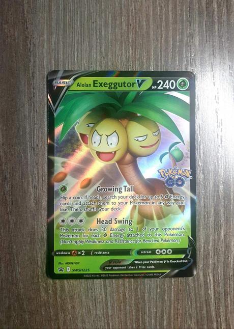 Pokemon alolan exeggutor v,