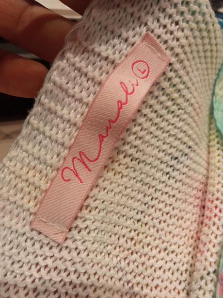 Dámske vzorované svetrové tričko (l), l