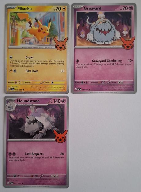 Pokémon karty "trick or trade" halloween (2), 