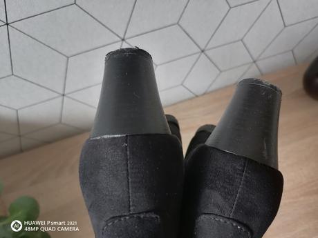 Členkove prechodné čižmy / topánky semišove, deichmann,39