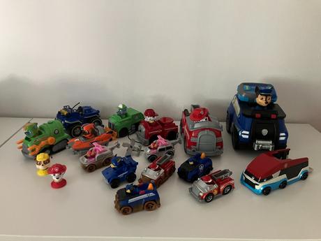 Sada autíčok paw patrol,