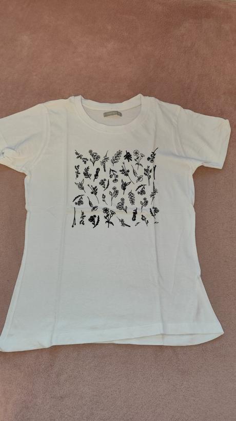 Tričko s kvetmi, gate,xs