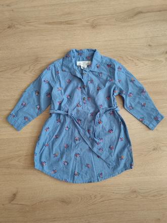 Košeľové šaty, h&m,98