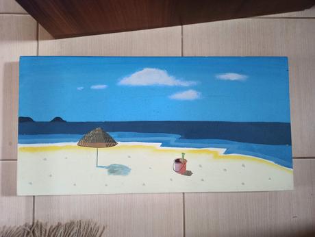 Obraz maľovaný na plátne, 