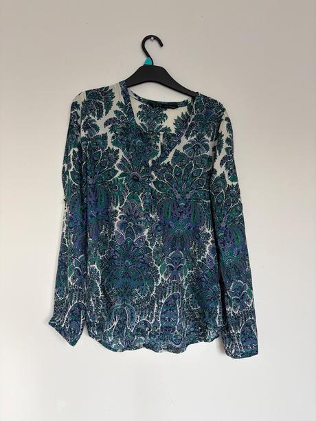 Zara uzasna boho tunika tricko top m, zara,m