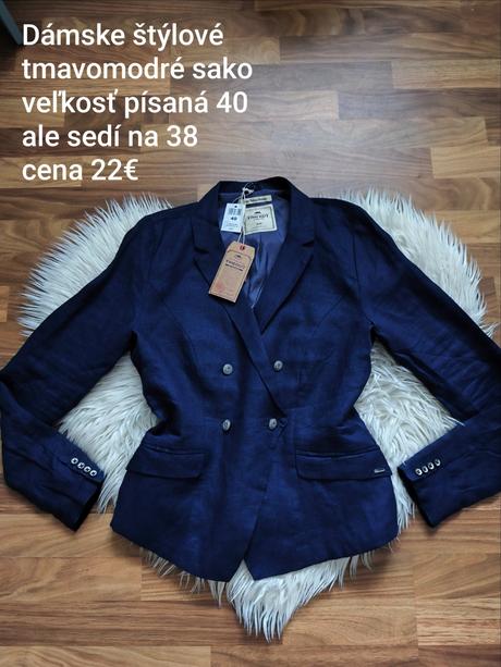 Krásne dámske štýlové sako, timeout,40
