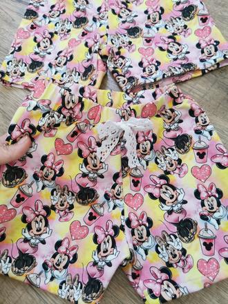 Kratase vzor minnie, 86 - 128