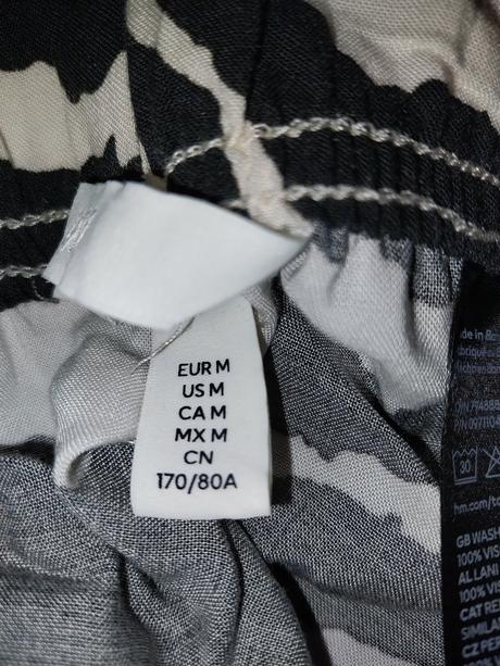 Nohavice 3/4 m-ko, h&m,m