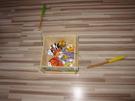 Magnetická hra chytanie ryby zs.,