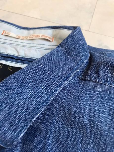 Luxusná športová ľanová košeľa, xl