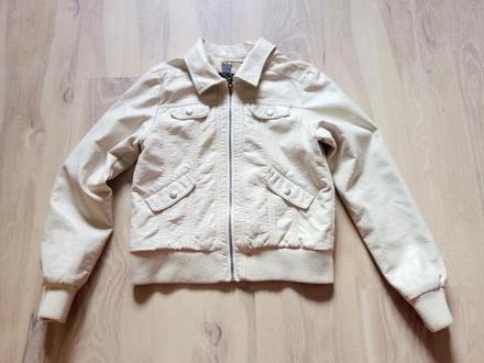 Kožená bunda h&m 12-13r, h&m,158